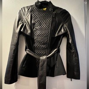 Catherine Malandrino leather jacket